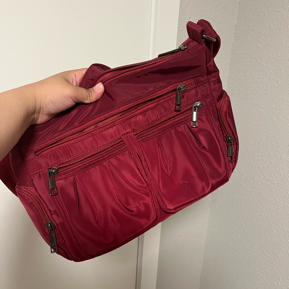 Red Crossbody Bag
